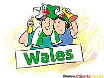 Wales Sportfans Bilder kostenlos