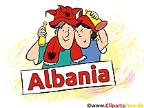 Fussball Public Viewing Clipart-Bild