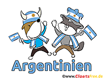 Soccer Players from Argentina - Sport Cliparts