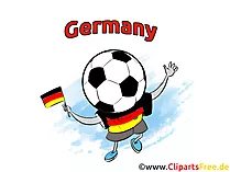 Ball Fussball EM WM Meisterschaft Clipart, Bild, Grafik
