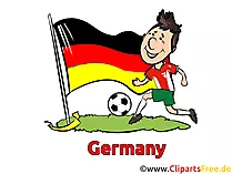 Germany Football Clip Art Image