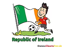 Irland Fussball Grafik kostenlos