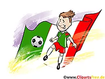 Italy Football Clipart