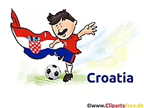 Bild Fussball Kroatien kostenlos