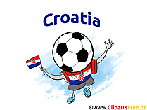 Fussball-Ball Clipart-Bild kostenlos