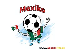 Fussball maskottchen Mexiko