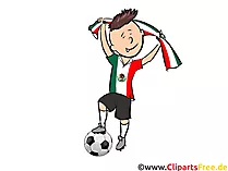Gewinner Fussballer Clipart