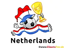 Pokal Niederlande Fussball Clipart