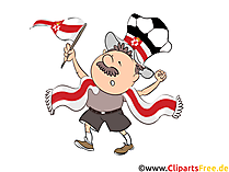 Football Fan Northern Ireland Clipart free