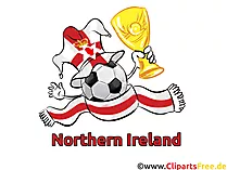 Northern Ireland Football Clip Art free