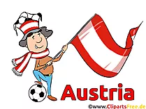 Austria Soccer Cliparts