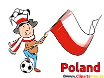 Fussball Euro Polen Bild, Clipart, Grafik