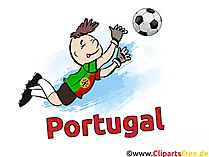 Fussball Euro Torwart Bild, Clipart, Grafik