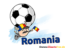 Rumänien Clipart Fussball kostenlos