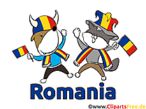 Rumänische Fussballfans Fussball EM und WM Bilder