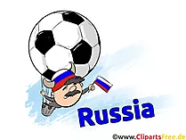 Russia Soccer Image Clipart