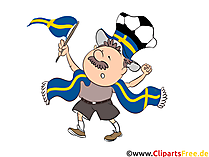 Sportzuschauer Fussball EM und WM Bild gratis