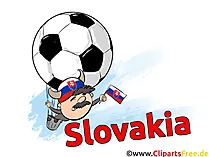 Fussball Euro Slowakei Bild, Clipart, Grafik