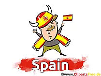 Fussball Weltmeisterschaft  Bilder Spanien