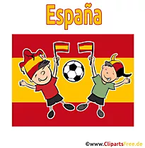 Spain football clipart free