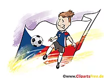 Czech Republic Clip Art Image Football free