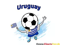 Figur mit Kopf als Fussball Bild