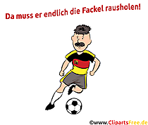Fußballbilder zu WM und EM - SPort Clipart