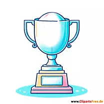 Fussballpokal Clipart - Bilder zum Thema Fußball