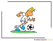 Fussballspieler - Fussball Clipart-Bilder zur Weltmeisterschaft