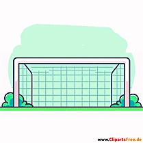 Fußballtor Clipart - Bilder zum Thema Fußball
