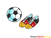 Illustration Fussball