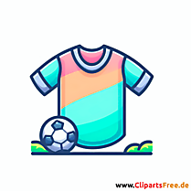 Fußballtrikot Clipart - Bilder zum Thema Fußball