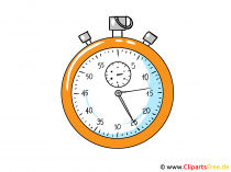 Stoppuhr Clipart, Bild, Illustration