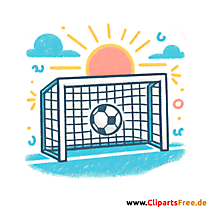 Tor Clipart - Bilder zum Thema Fußball