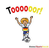 Tor, Punkt, Treffer Fussball Clipart Tor, Punkt, Treffer Fussball Clipart