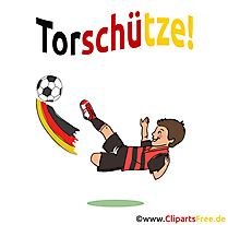 Torschütze Clipart Fussball