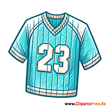 Trikot Clipart - Bilder zum Thema Fußball