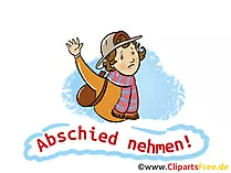 Abschiedskarte für Kollegen gratis