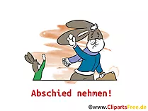 Abschiedskarte Kollege