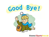 Good Bye Clip Art, Image, Picture