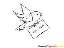 Vogel Bild zum Ausmalen kostenlos
