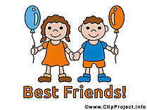 Beste Freunde Sprüche und GB-Bilder