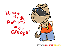 Bedankt dat je lid bent geworden van de groep