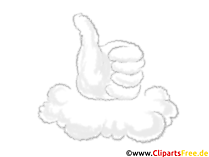 Hand mit Daumen oben Bild
