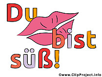 Kussmund Clipart