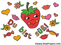 Suesse Erbeere Bild
