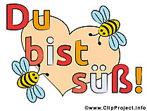 Süßes Herz Clipart