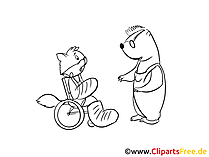 Cliparts black and white Medicine