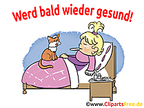 Genesungswunsch Karte