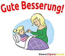 Gratis Grusskarte Gute Besserung